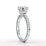 Classic Round Cut 1.45 CT Lab Diamond Ring