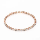 3.66 CT Multi Shape Lab Grown Diamond Bracelet