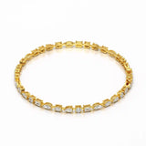 3.66 CT Multi Shape Lab Grown Diamond Bracelet