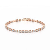 3.66 CT Multi Shape Lab Grown Diamond Bracelet
