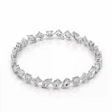 10 CT Multi Shape Lab Diamond Bracelet