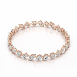 10 CT Multi Shape Lab Diamond Bracelet