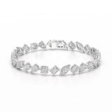 10 CT Multi Shape Lab Diamond Bracelet