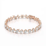 10 CT Multi Shape Lab Diamond Bracelet