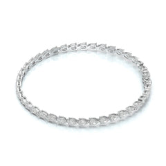 3.90 CT Pear Cut Diamond Tennis Bracelet Jama Jewels