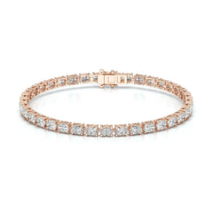 7.40 CT Oval Cut Diamond Tennis Bracelet Jama Jewels