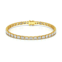 7.40 CT Oval Cut Diamond Tennis Bracelet Jama Jewels