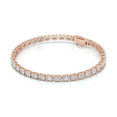 7.40 CT Oval Cut Diamond Tennis Bracelet Jama Jewels