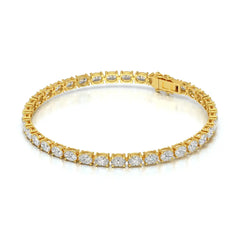 7.40 CT Oval Cut Diamond Tennis Bracelet Jama Jewels