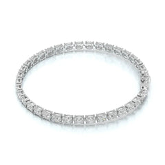 7.40 CT Oval Cut Diamond Tennis Bracelet Jama Jewels