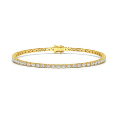3.85 CT Oval Cut Diamond Tennis Bracelet Jama Jewels