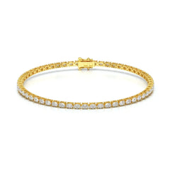 3.85 CT Oval Cut Diamond Tennis Bracelet Jama Jewels
