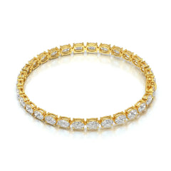 12 CT Oval Cut Diamond Tennis Bracelet Jama Jewels