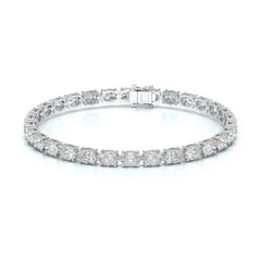 12 CT Oval Cut Diamond Tennis Bracelet Jama Jewels