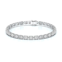 Oval Cut Diamond Tennis Bracelet Jama Jewels