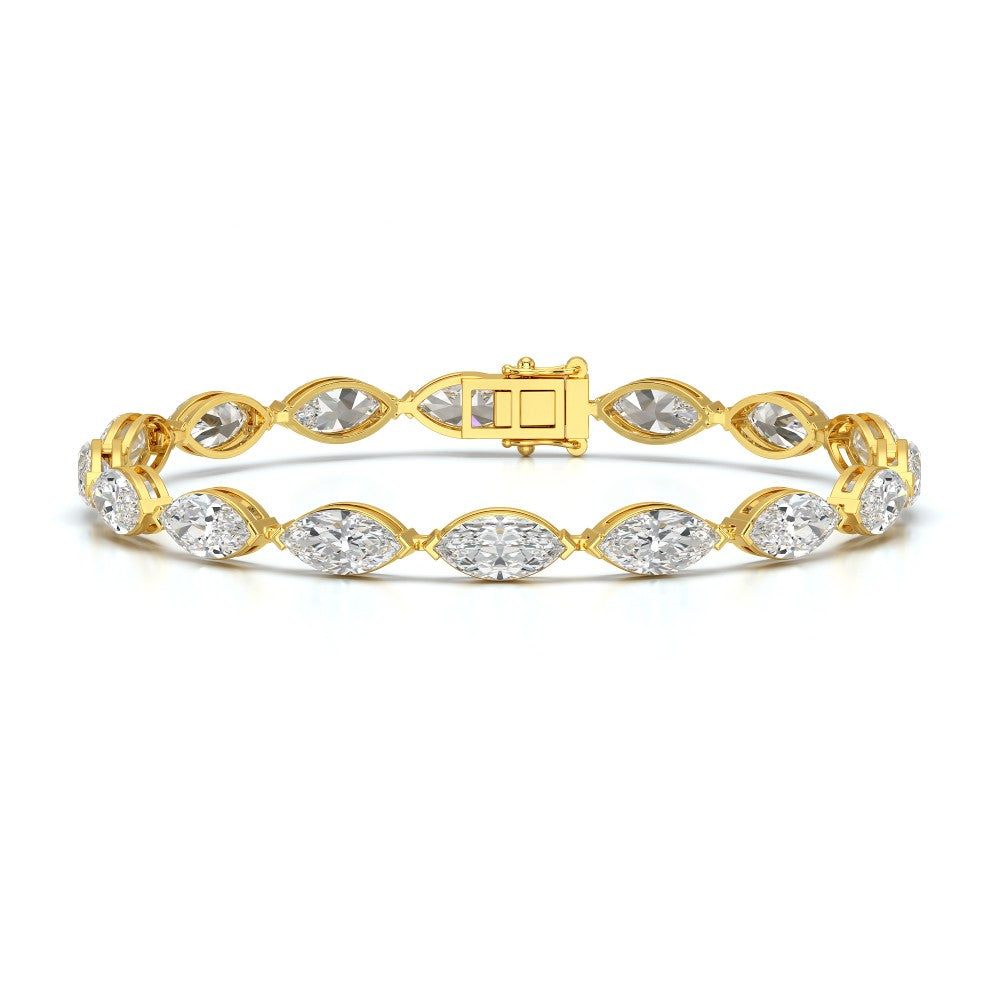 Marquise Cut Diamond Tennis Bracelet Jama Jewels