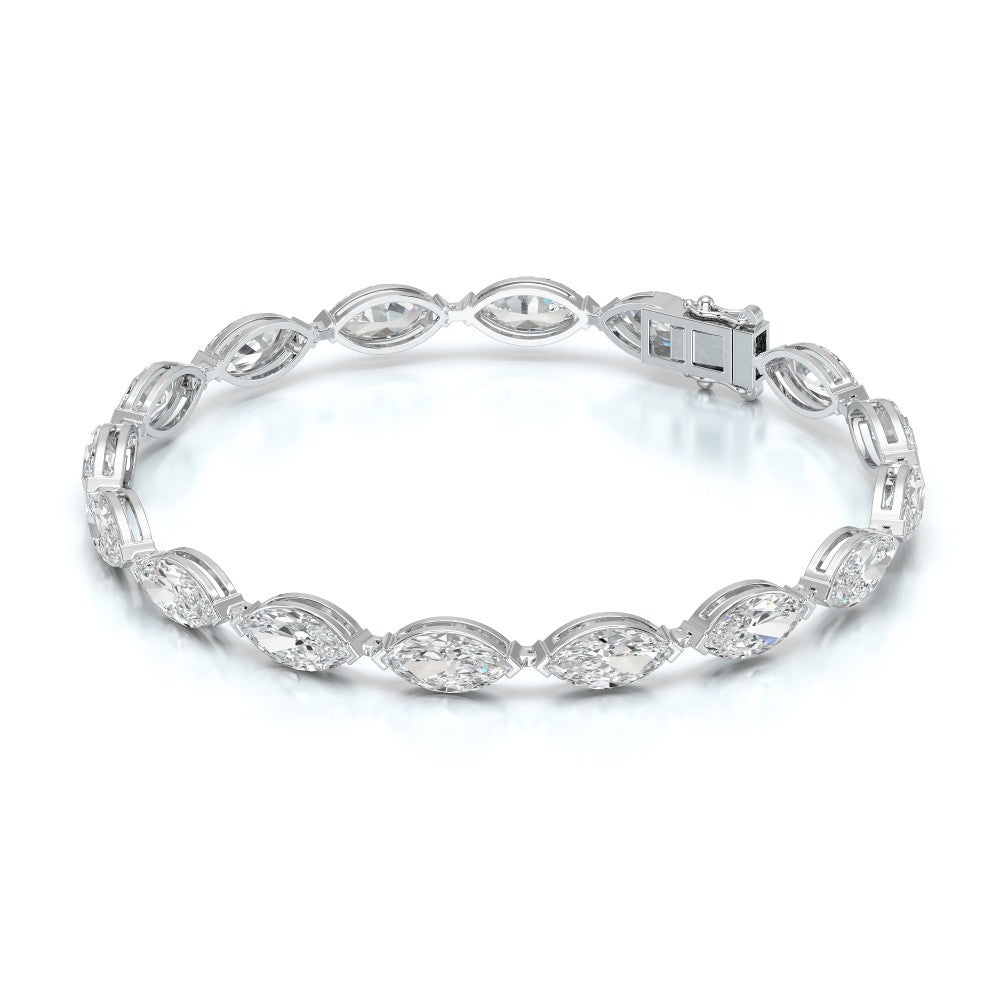 Marquise Cut Diamond Tennis Bracelet Jama Jewels