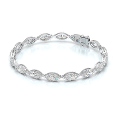 Marquise Cut Diamond Tennis Bracelet Jama Jewels