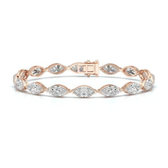 12 CT Marquise Cut Diamond Tennis Bracelet Jama Jewels