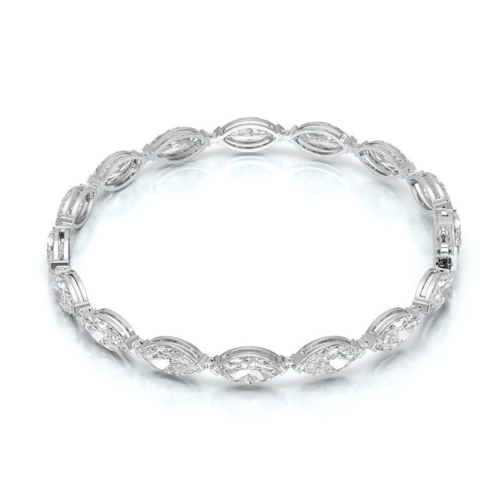 Marquise Cut Diamond Tennis Bracelet Jama Jewels