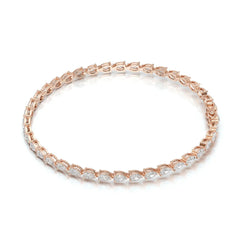 5.10 CT Pear Cut Diamond Tennis Bracelet Jama Jewels