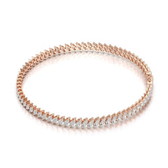 5 CT Marquise Cut Diamond Bezel Tennis Bracelet Jama Jewels