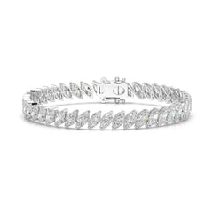 9.60 CT Marquise Cut Diamond Bezel Tennis Bracelet Jama Jewels