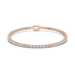 5.10 CT Emerald Cut Diamond Tennis Bracelet Jama Jewels