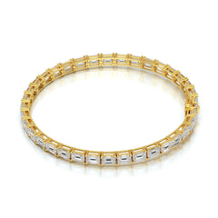 10.25 CT Emerald Cut Diamond Tennis Bracelet Jama Jewels