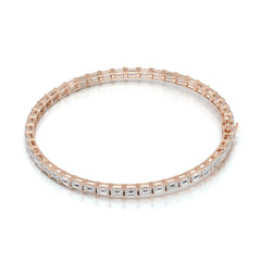 6.75 CT Emerald Cut Diamond Tennis Bracelet Jama Jewels