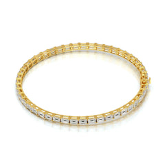 6.75 CT Emerald Cut Diamond Tennis Bracelet Jama Jewels