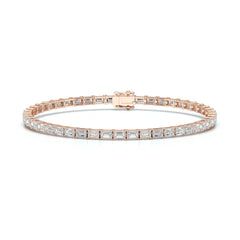 6.75 CT Emerald Cut Diamond Tennis Bracelet Jama Jewels