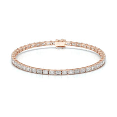 6.75 CT Emerald Cut Diamond Tennis Bracelet Jama Jewels
