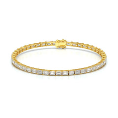 6.75 CT Emerald Cut Diamond Tennis Bracelet Jama Jewels