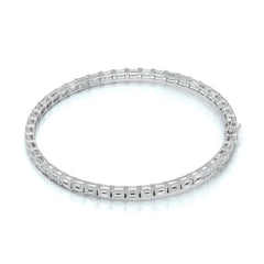 6.75 CT Emerald Cut Diamond Tennis Bracelet Jama Jewels