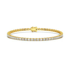 3.85 CT Emerald Cut Diamond Tennis Bracelet Jama Jewels