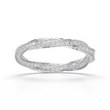 Twisted Lab Diamond 1.16 Carat Ring