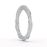 Twisted Lab Diamond 1.16 Carat Ring
