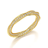 Twisted Lab Diamond 1.16 Carat Ring
