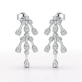 0.46 CT Lab Diamond Dangle Earring - Jama Jewels