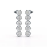 1.92 CT Diamond Designed Wedding Earrings - Jama Jewels