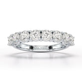 1.84 CT Round Cut Lab Diamonds White Engagement Ring - Jama Jewels