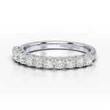 0.8 CT Classic Round Lab Diamonds Engagement Ring - Jama Jewels