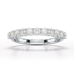 0.8 CT Classic Round Lab Diamonds Engagement Ring - Jama Jewels