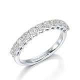 0.8 CT Classic Round Lab Diamonds Engagement Ring - Jama Jewels