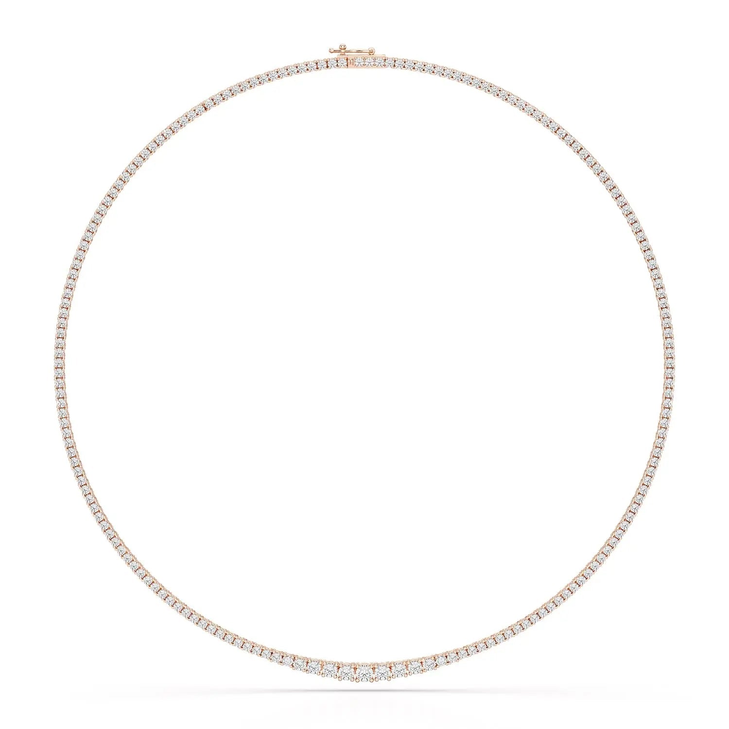 6.35 CT Riviere Necklace - Jama Jewels