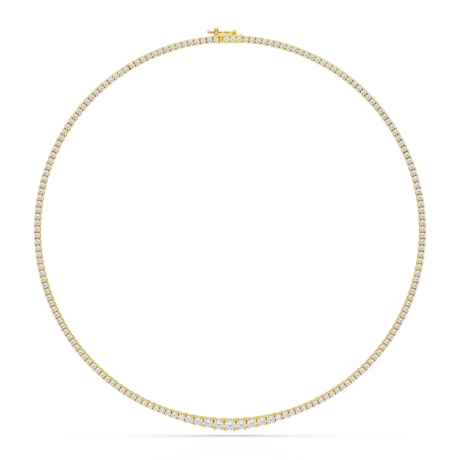 6.35 CT Riviere Necklace - Jama Jewels