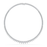 6.8 CT Classic Lab Diamond Collar Necklace