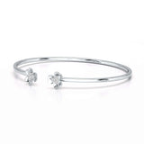 0.23 CT Elegant Round Lab Diamond Bangle