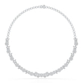 4.1 Carat Lab Diamond Petal Necklace